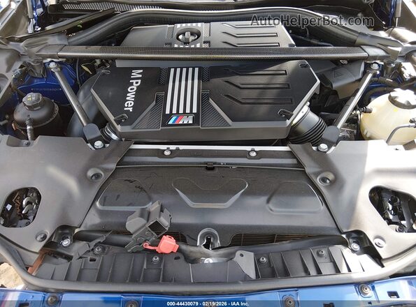 5YM13EC0XR9W09293 2024 BMW X3 Синий Вид сзади