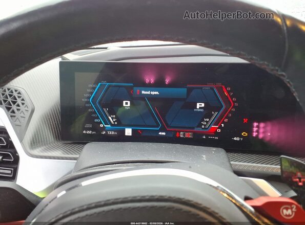5YM23CS0XP9S33931 2023 BMW XM Black Вид задніх сидінь