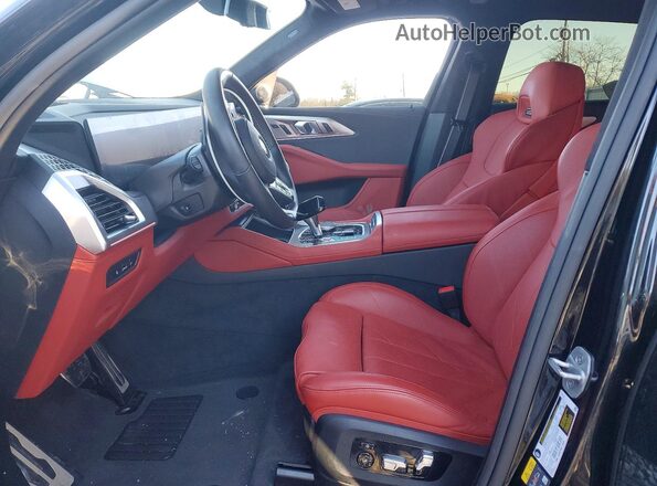 5YM33CS07S9Y57716 2025 BMW XM Black Вид салону спереду
