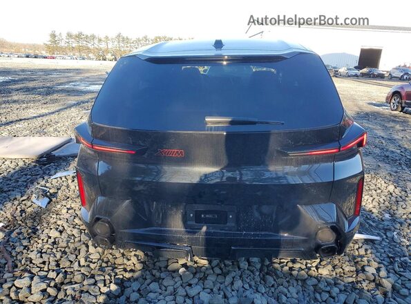 5YM33CS07S9Y57716 2025 BMW XM Black Вид ззаду