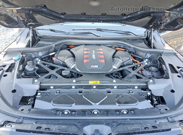 5YM33CS07S9Y57716 2025 BMW XM Black Вид підкапотного простору