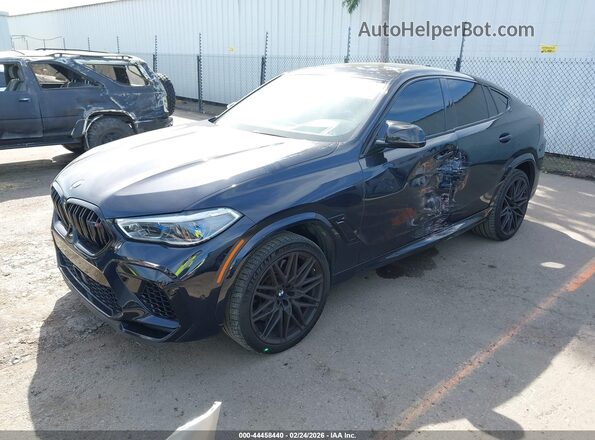 5YMCY0C02M9E03149 2021 BMW X6 M Black 