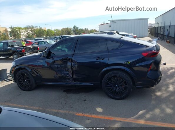 5YMCY0C02M9E03149 2021 BMW X6 M Black 