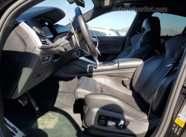 5YMCY0C06M9G43188 2021 BMW X6 Black Սալոնի դիմացի տեսք