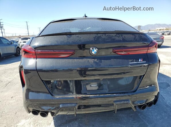 5YMCY0C06M9G43188 2021 BMW X6 Black Հետևի տեսք