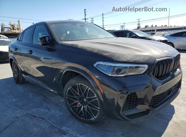 5YMCY0C06M9G43188 2021 BMW X6 Black Առջևի աջ