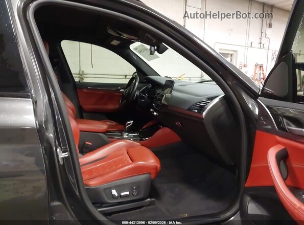 5YMTS0C0XL9B55412 2020 BMW X3 Gray Front interior view
