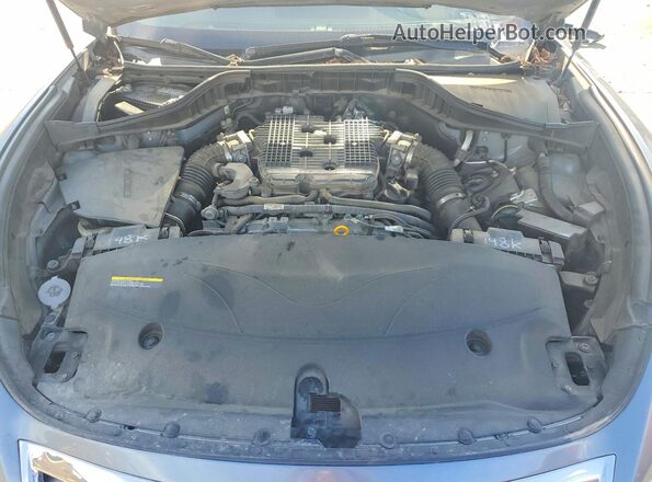 JN1BY1AP9HM740205 2017 INFINITI Q70 Gray Vista del compartimento del motor