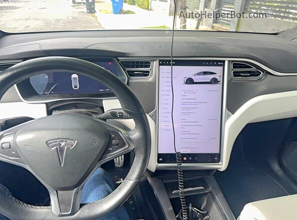 5YJXCDE48HF061148 2017 TESLA MODEL X White 
