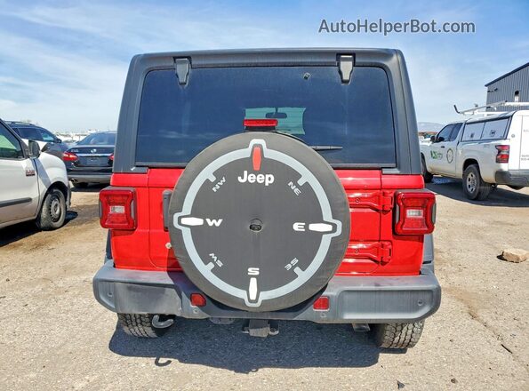 1C4HJXDN9KW549405 2019 JEEP WRANGLER Red 
