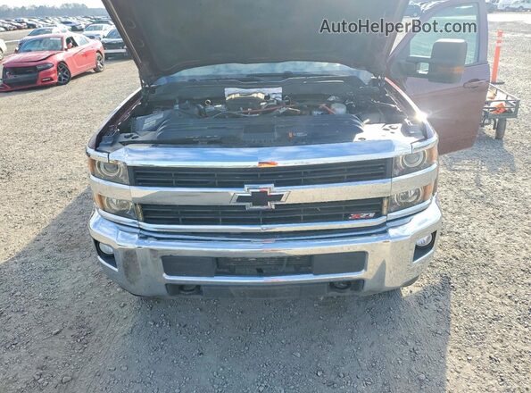 1GC1KVE83GF264816 2016 CHEVROLET SILVERADO Red Vista del compartimento del motor