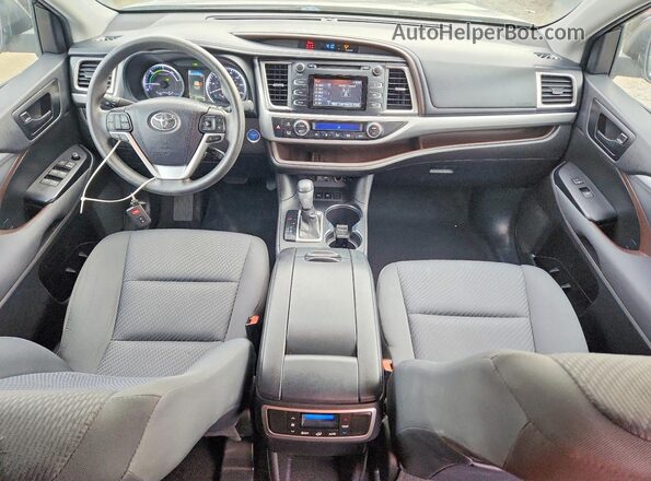 5TDBGRFH6KS075727 2019 TOYOTA HIGHLANDER HYBRID Черный 