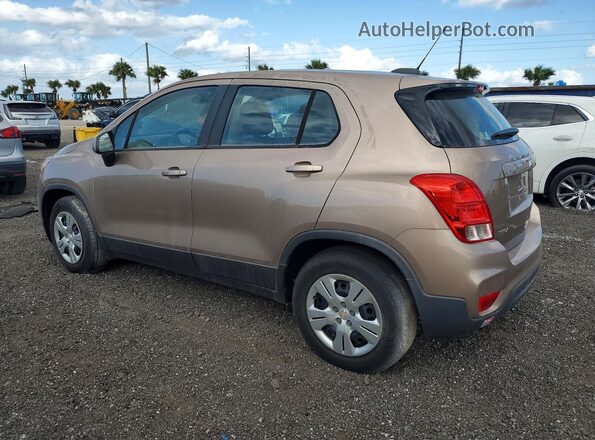 3GNCJKSB9JL410747 2018 CHEVROLET TRAX Tan 