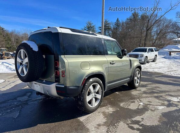 SALEV6RU6M2049366 2021 LAND ROVER DEFENDER Green წინა მარჯვენა