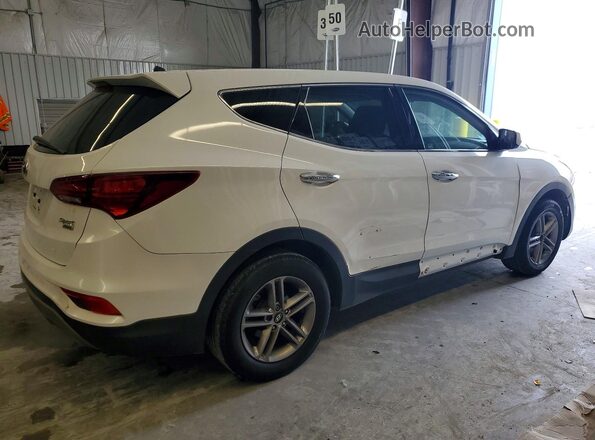 5NMZTDLB7JH095466 2018 HYUNDAI SANTA FE White 