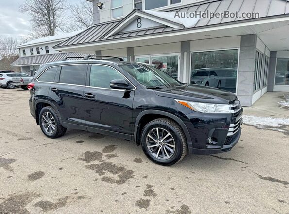 5TDJZRFH8KS950263 2019 TOYOTA HIGHLANDER Black 