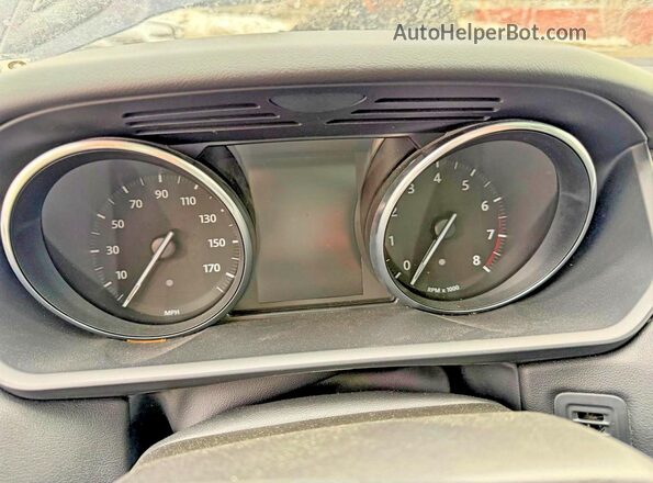 SALWR2VF1GA552189 2016 LAND ROVER RANGE Синий Вид щитка приборов