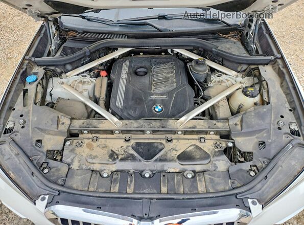 5UXCR6C53KLL35234 2019 BMW X5 White VIN კოდის სტიკერის ხედი