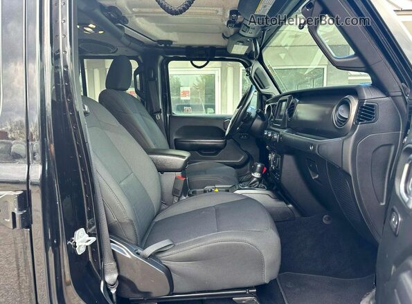 1C6JJTAG1LL119250 2020 JEEP GLADIATOR Black Front view