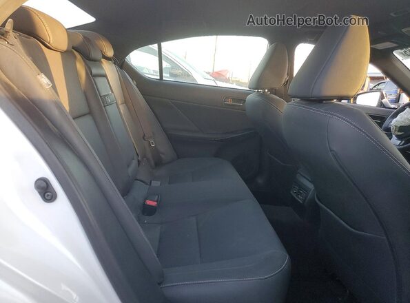 JTHDA1D28P5128286 2023 LEXUS IS White Rear interior view