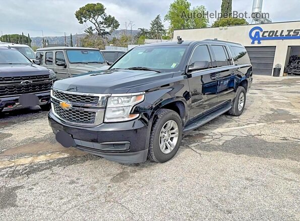 1GNSKHKC9LR249221 2020 CHEVROLET SUBURBAN Черный Задняя правая четверть