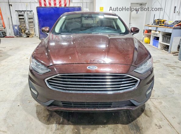 3FA6P0HD7KR176789 2019 FORD FUSION Brown 