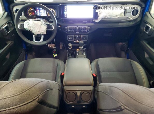 1C4PJXEN1SW644941 2025 JEEP WRANGLER Blue Սարքավորումների վահանակի տեսք
