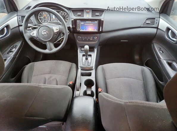 3N1AB7AP6KY354877 2019 NISSAN SENTRA Gray 