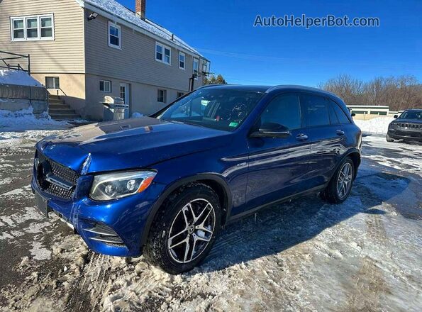 WDC0G6EB2JV025490 2018 MERCEDES-BENZ GLC-CLASS Blue Задня ліва чверть
