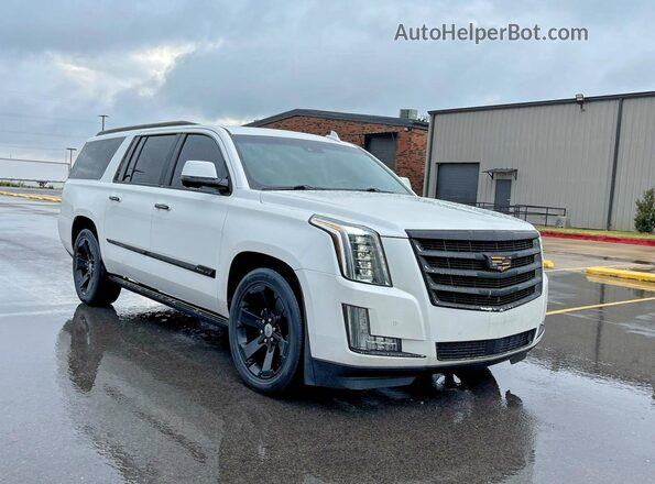 1GYS4JKJ3GR235968 2016 CADILLAC ESCALADE White 