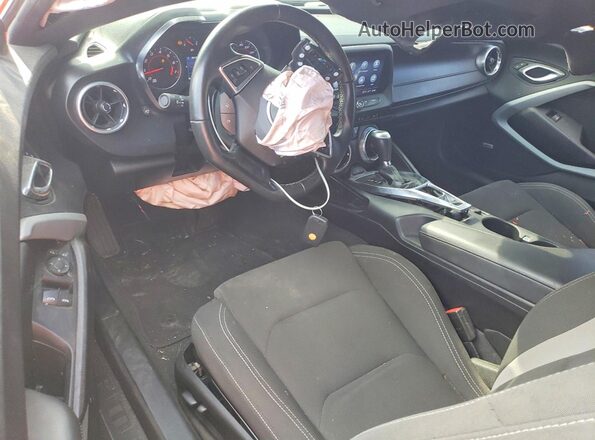 1G1FF1R7XM0131028 2021 CHEVROLET CAMARO Orange ხელსაწყოთა პანელის ხედი