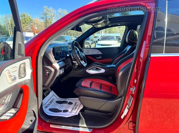 4JGFB6BB0MA450099 2021 MERCEDES-BENZ GLE Red Вид щитка приладів