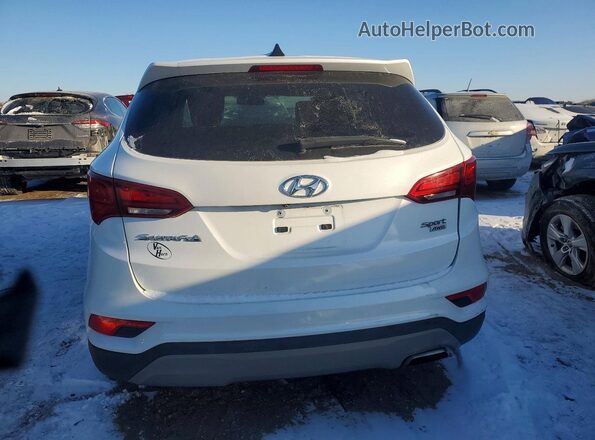 5NMZTDLB8JH090518 2018 HYUNDAI SANTA FE White 