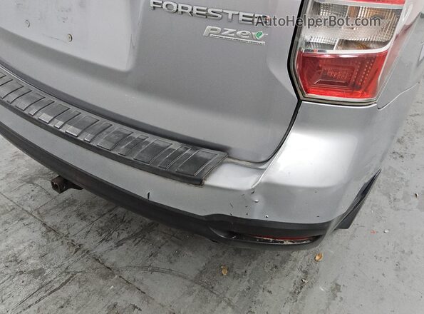 JF2SJAXC0GH468013 2016 SUBARU FORESTER 2.5I TO Silver 