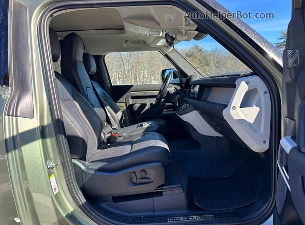 SALEV6RU6M2049366 2021 LAND ROVER DEFENDER Green უკანა ხედი