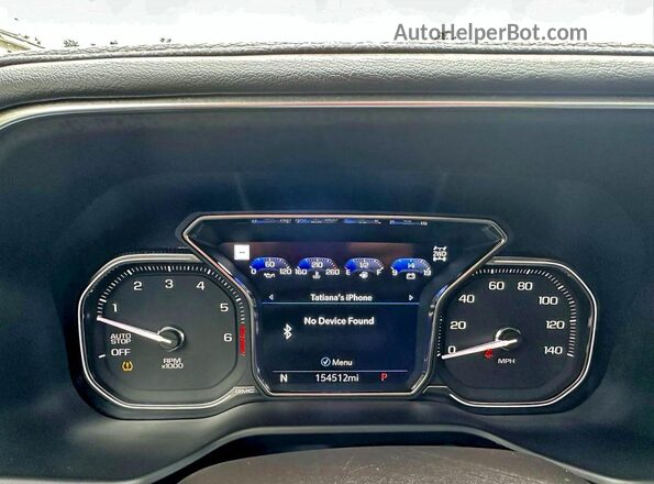 1GKS2DKL2MR186101 2021 GMC YUKON Белый Вид щитка приборов