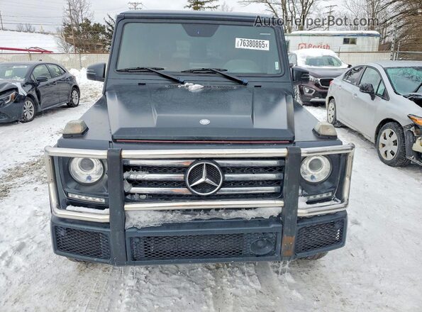 WDCYC3KF5HX278385 2017 MERCEDES-BENZ G-CLASS Black Вид ззаду