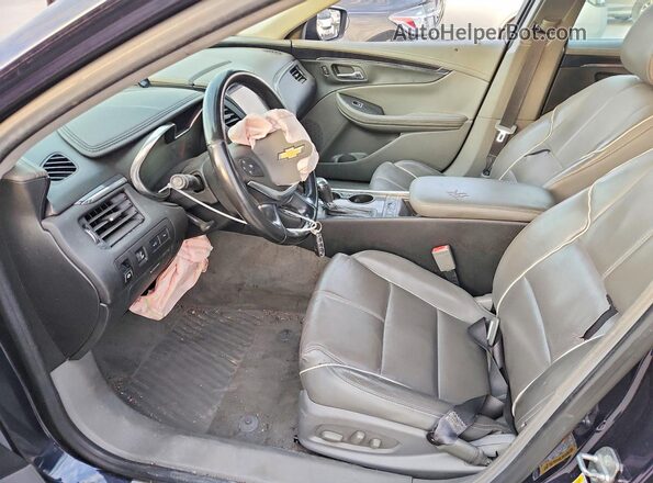 2G1125S34J9109029 2018 CHEVROLET IMPALA Синий 