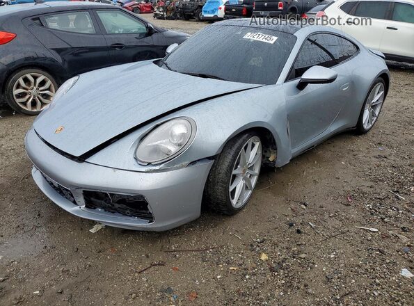 WP0AA2A92LS205578 2020 PORSCHE 911 Silver Задня ліва чверть