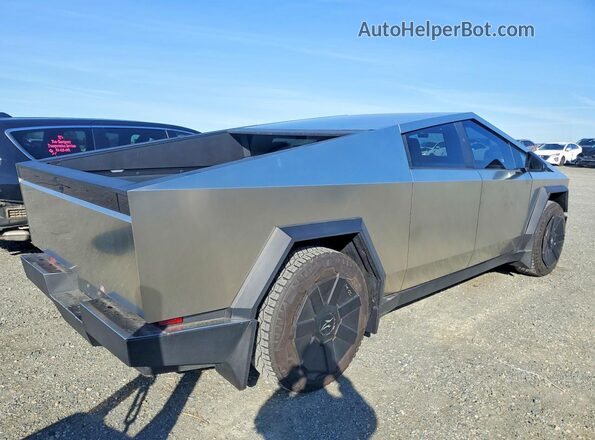 7G2CEGEC3SA076420 2025 TESLA CYBERTRUCK Silver Առջևի աջ