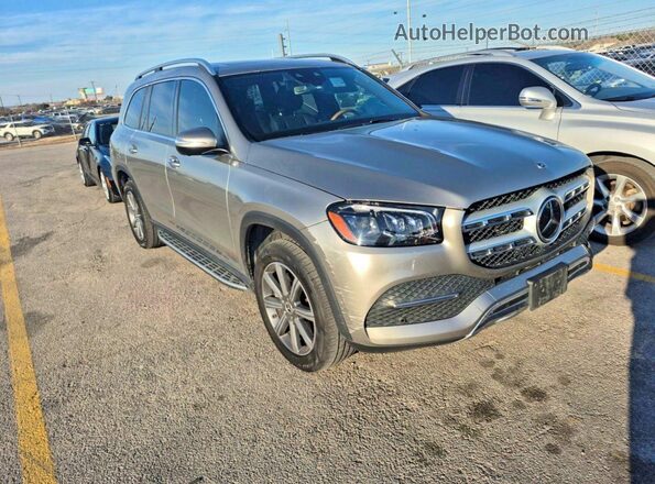 4JGFF5KE5MA303804 2021 MERCEDES-BENZ GLS Серый Задняя левая четверть