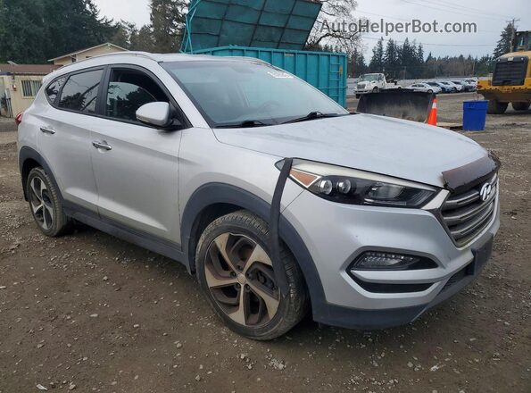 KM8J3CA25GU038786 2016 HYUNDAI TUCSON Серебряный 