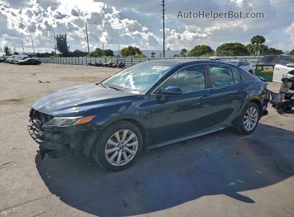 4T1B11HK2KU704600 2019 TOYOTA CAMRY Blue 