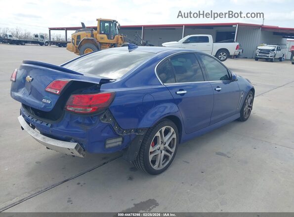 6G3F15RW5HL305230 2017 CHEVROLET SS Blue Tył prawy