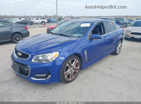 6G3F15RW5HL305230 2017 CHEVROLET SS Blue Przód lewy