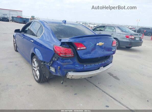 6G3F15RW5HL305230 2017 CHEVROLET SS Blue Widok z przodu