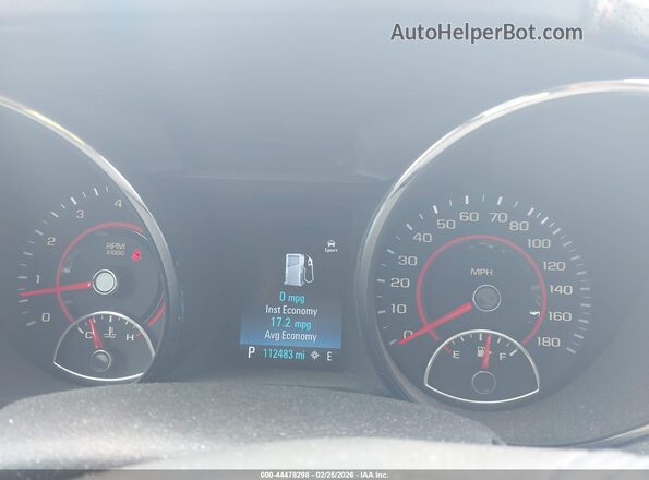 6G3F15RW5HL305230 2017 CHEVROLET SS Blue Widok tylnych siedzeń
