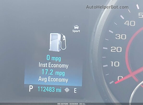 6G3F15RW5HL305230 2017 CHEVROLET SS Blue 