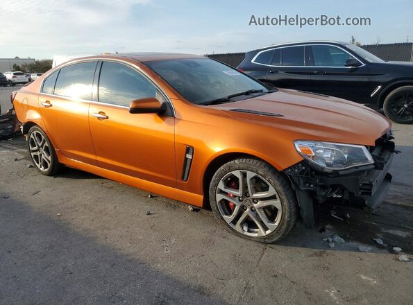 6G3F25RW1HL305500 2017 CHEVROLET SS Оранжевый Передняя правая четверть