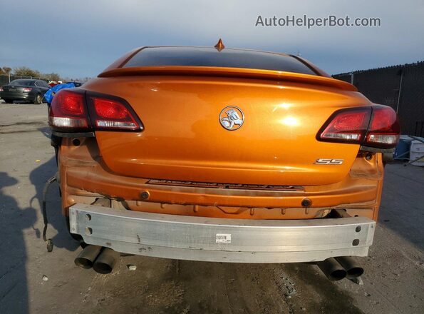 6G3F25RW1HL305500 2017 CHEVROLET SS Оранжевый Вид сзади